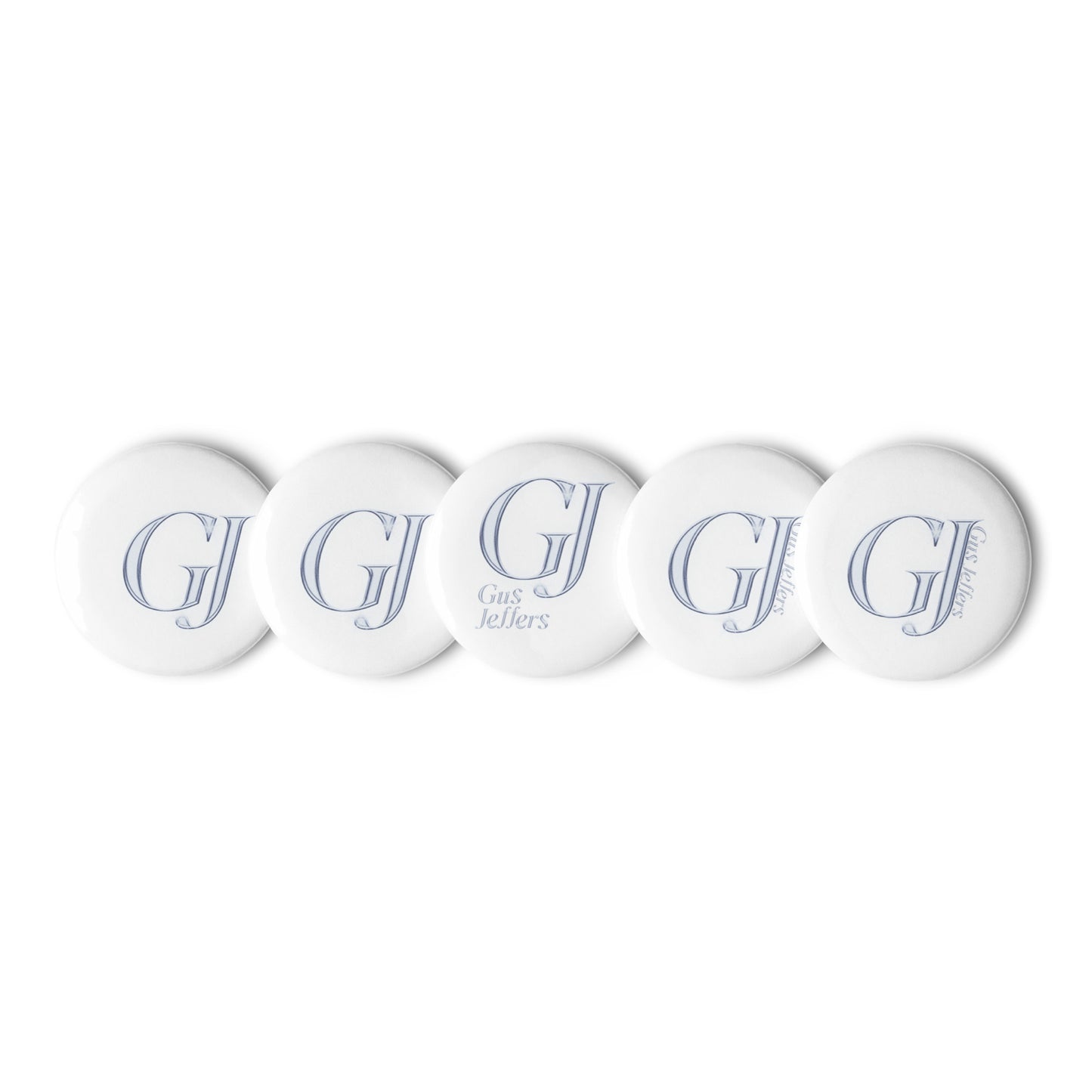 Set of pin buttons